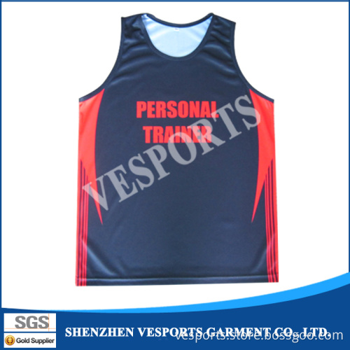Reflective Unisex Running Vest Custom Printed